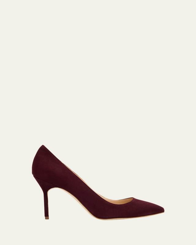 BB Classic Suede Stiletto Pumps